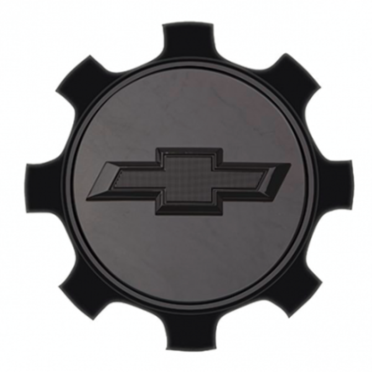 Chevrolet Centre Cap - Black with Black Bowtie Logo 84465267
