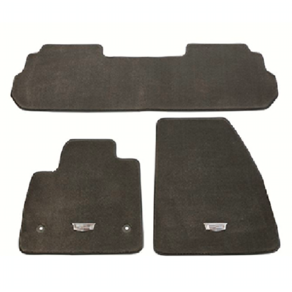 Cadillac Floor Mats - Front & Rear Premium Carpet, Dark Titanium for 2020-2024 XT6 84598084
