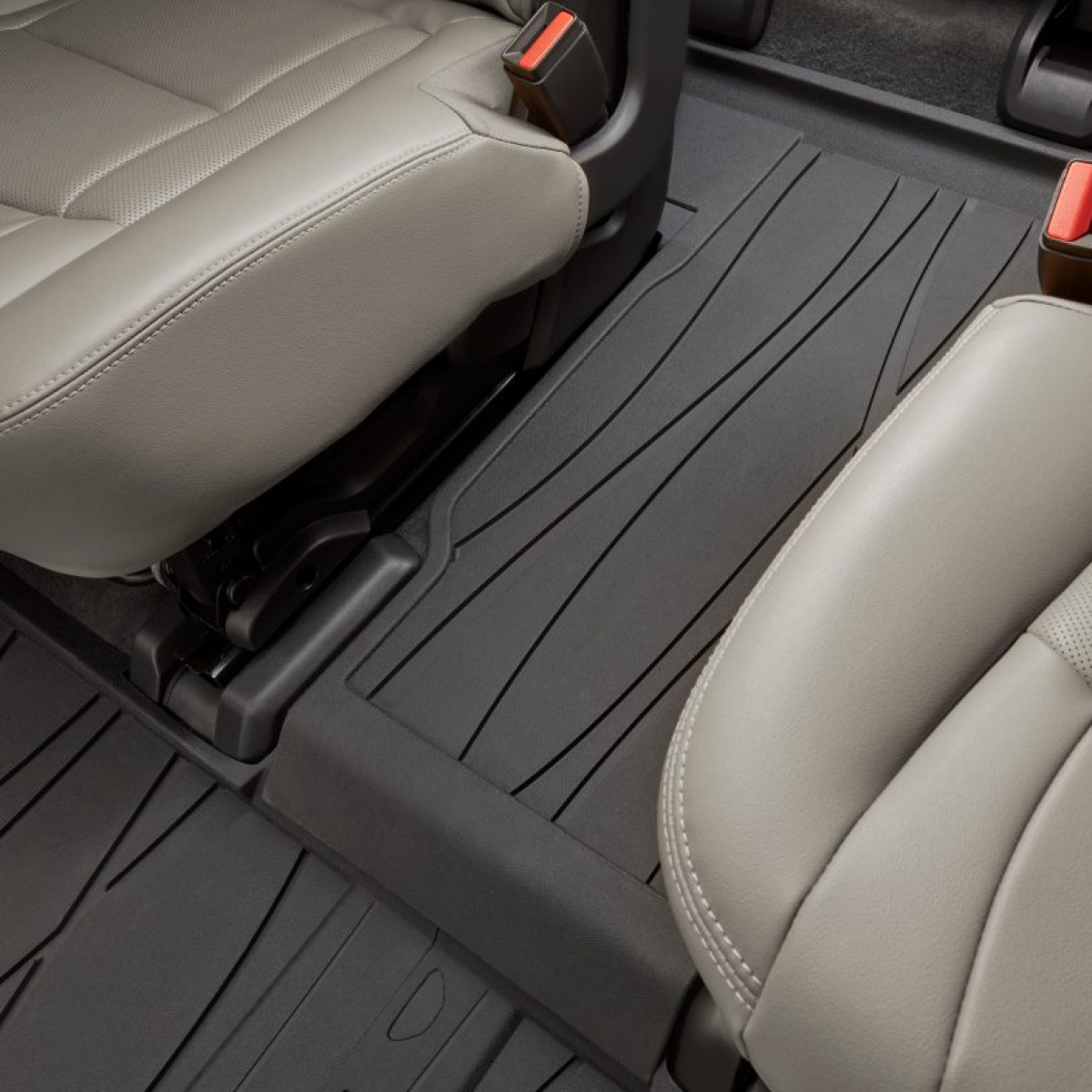 Buick Floor Liners - Third Row Premium All Weather, Capitain's, Ebony for 2018-2024 Enclave 84202829