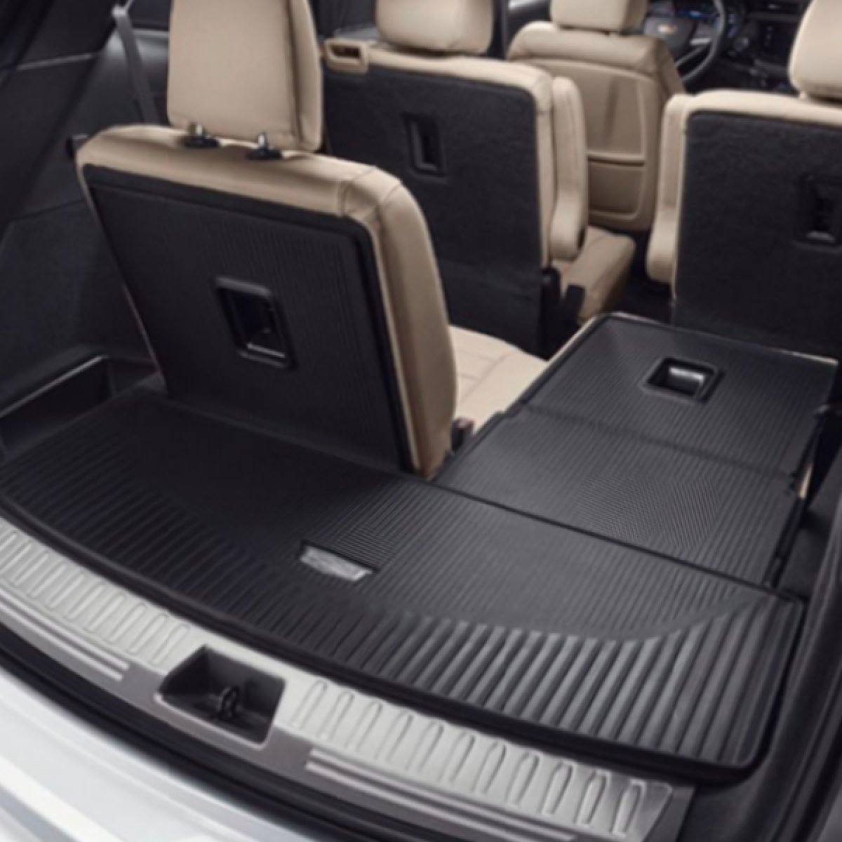 Cadillac Integrated Cargo Liner - Titanium for 2020-2024 XT6 84591562