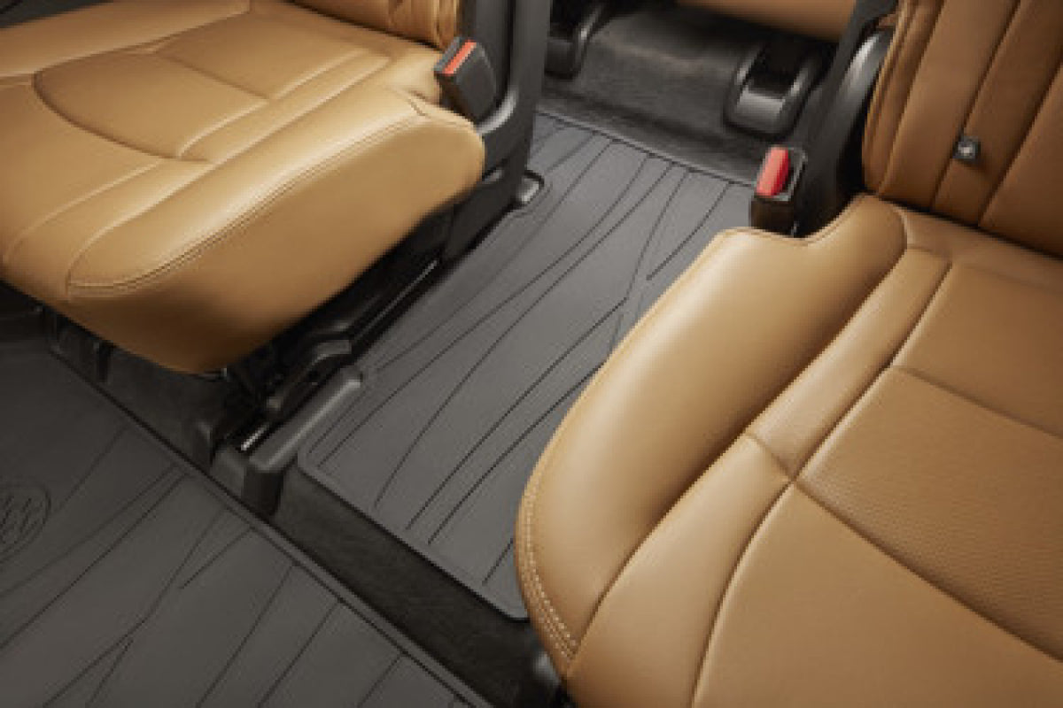 Buick Floor Mats - Third Row Premium All Weather, Captain's, Ebony 84205918