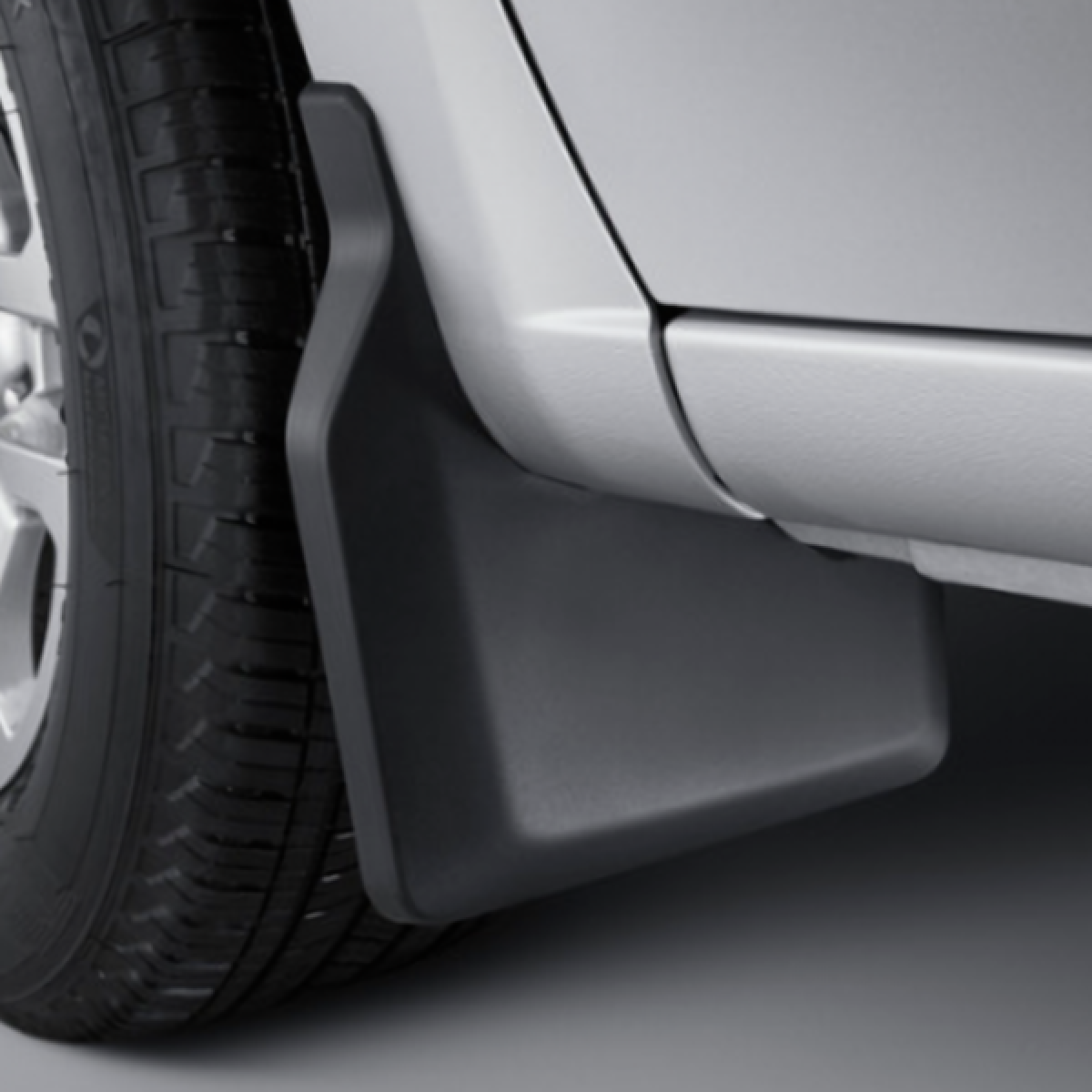 Chevrolet 2019-2024 Silverado 1500 Splash Guards - Front Flat, Black 84109903