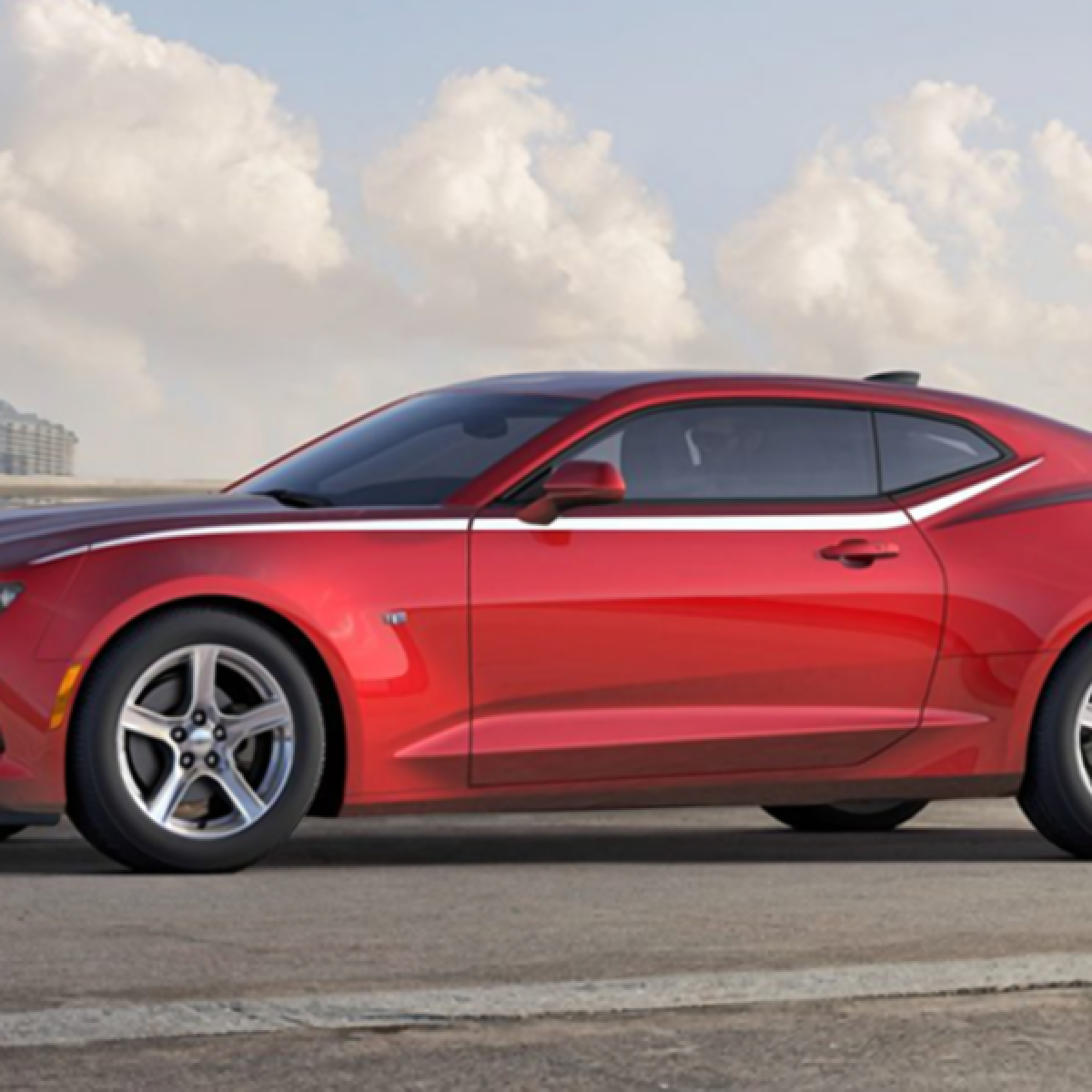 Chevrolet Decal Package - Body Side, Silver Ice Metallic for 2016-2023 Camaro 23507054