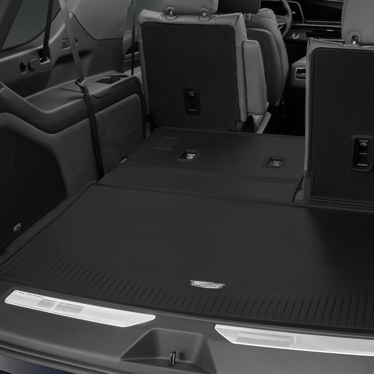 Cadillac Integrated Cargo Liner - Jet Black 85539128