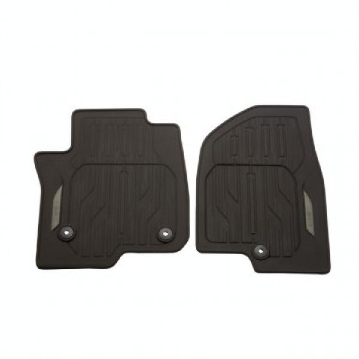 GMC Floor Mats - Front Premium All Weather, GMC Script, Very Dark Atmosphere 84701525