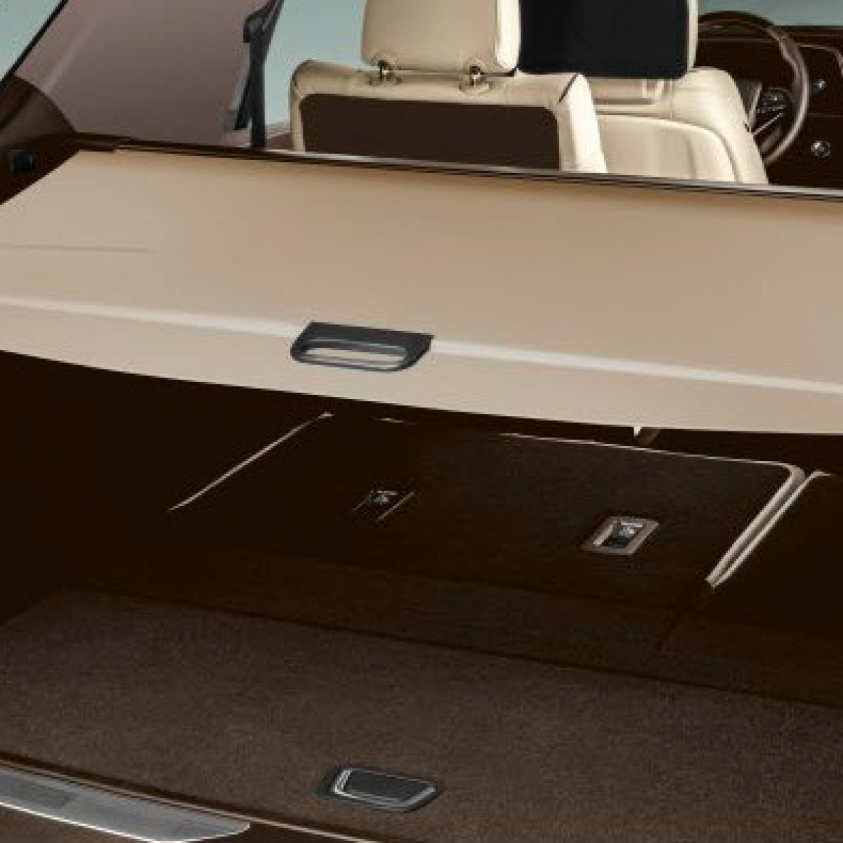 Cadillac Cargo Security Shade - Parchment 84390972