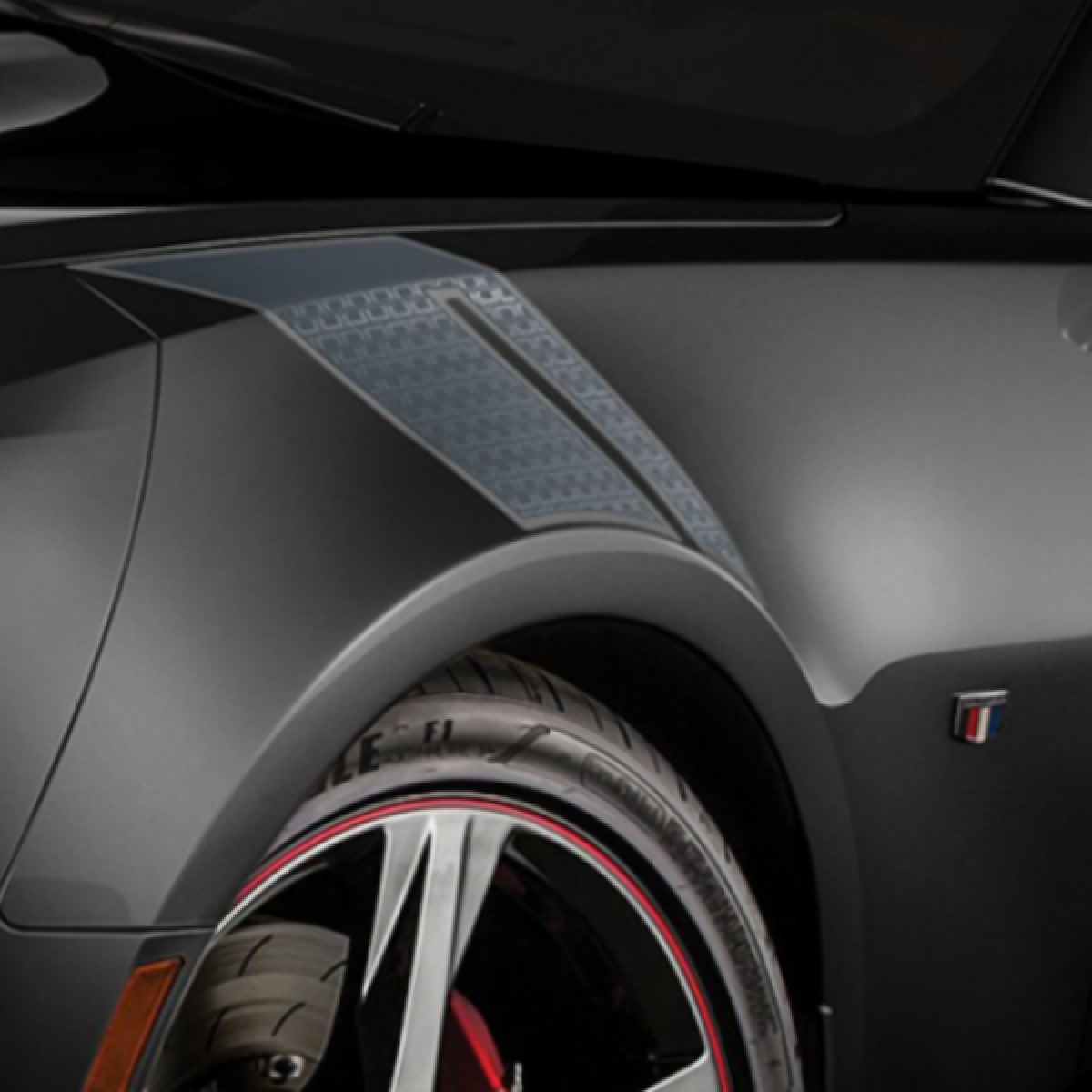 Chevrolet Decal Package - Fender Hash Marks, Nightfall Grey Metallic 2016-2024 Camaro 84684590