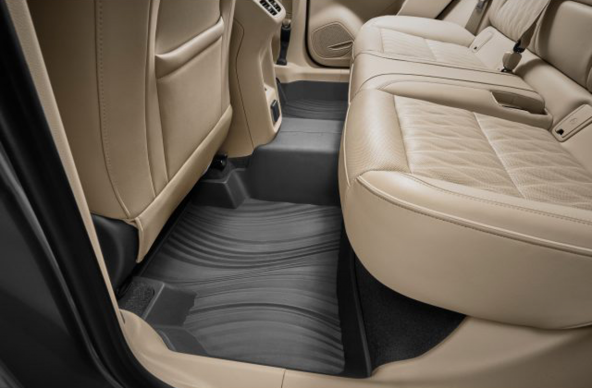 Buick Floor Liners - Second-Row Premium All Weather, Ebony 84734210