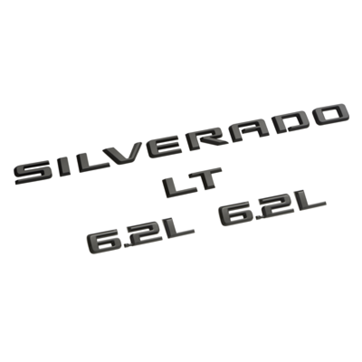 Chevrolet Exterior Emblems - Silverado LT Trail Boss, Black 85592713