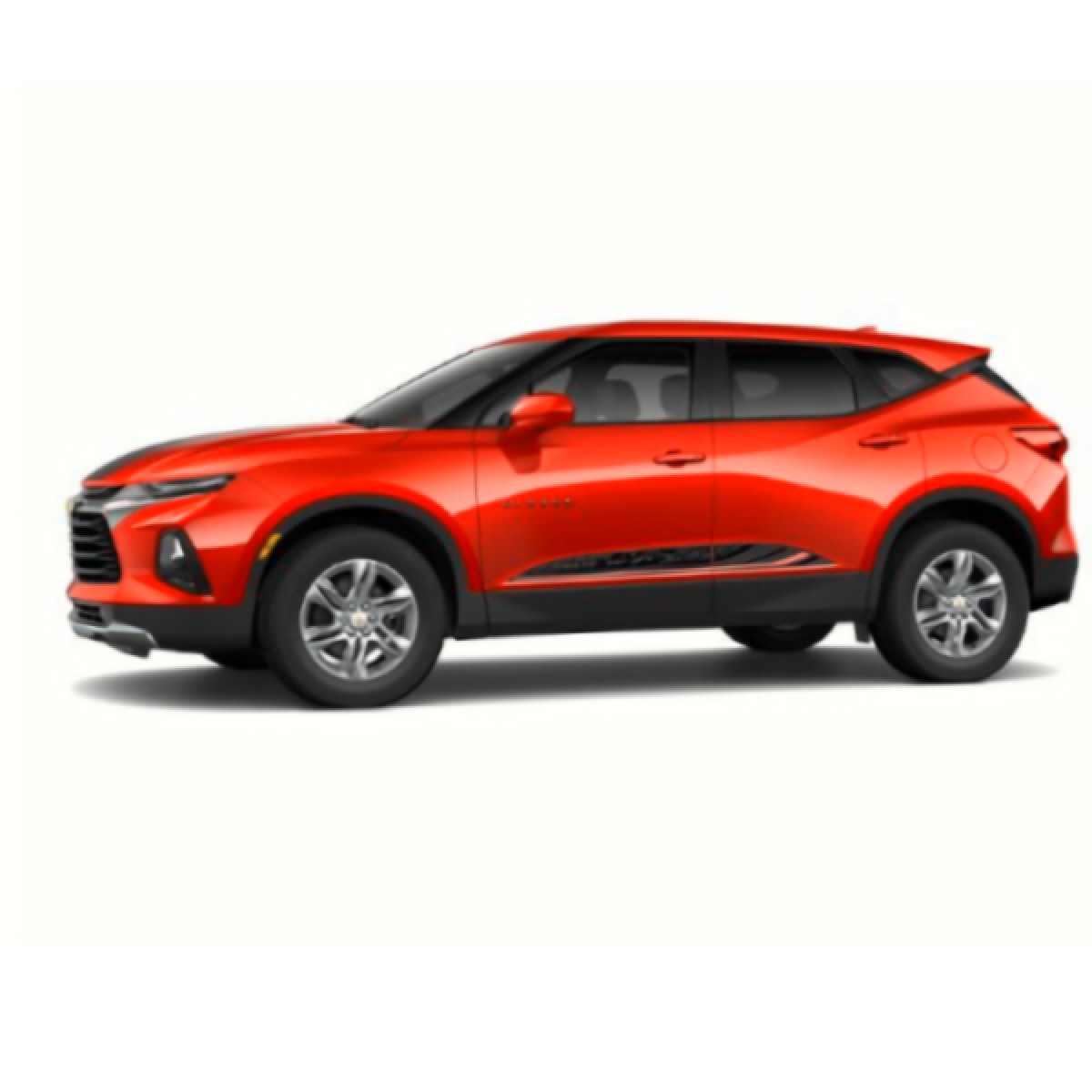 Chevrolet Bodyside Decal Package - Carbon Flash with Bowtie Design for 2019-2024 Blazer 84646221