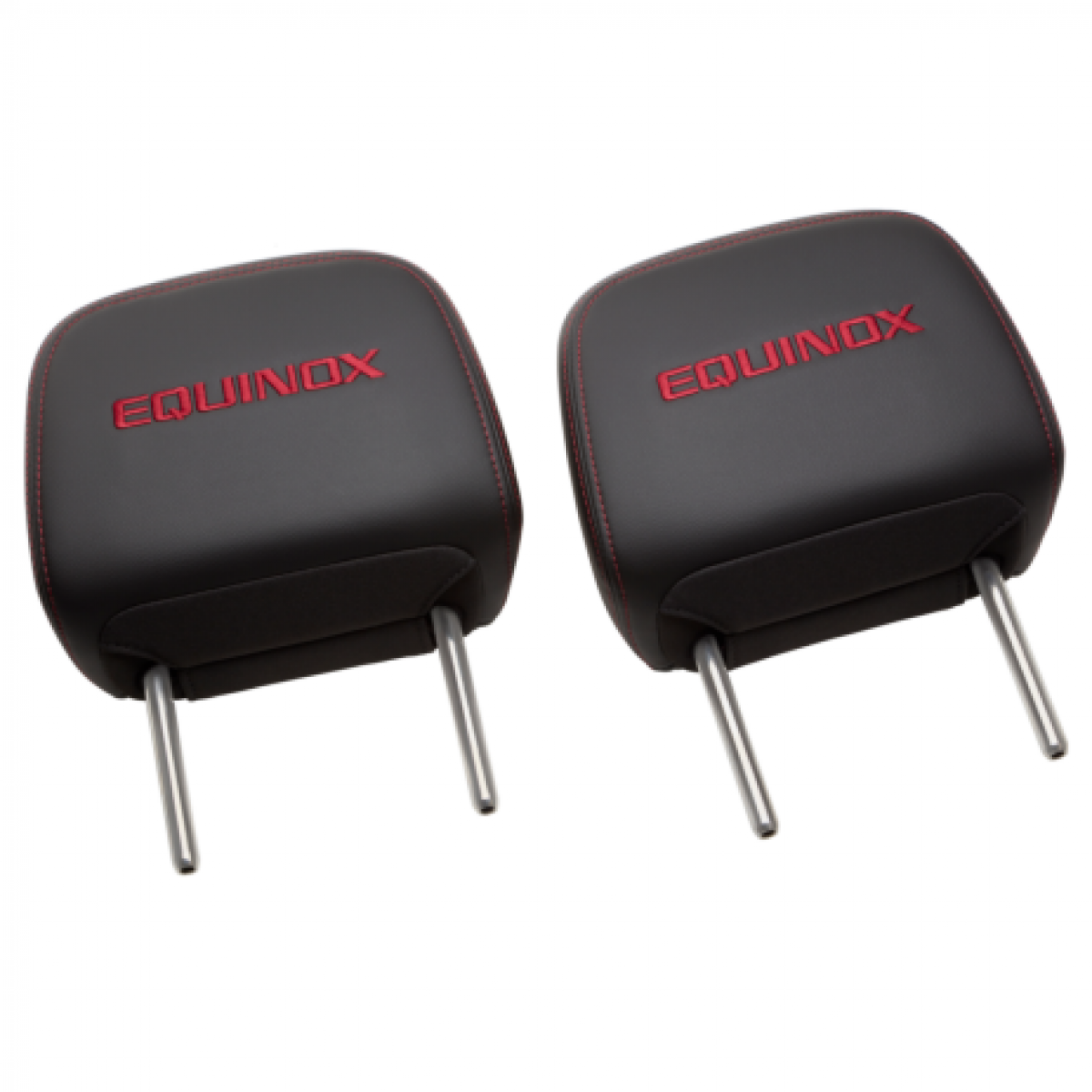 Chevrolet Headrest - Cloth, Jet Black with Red Stitching 84792770