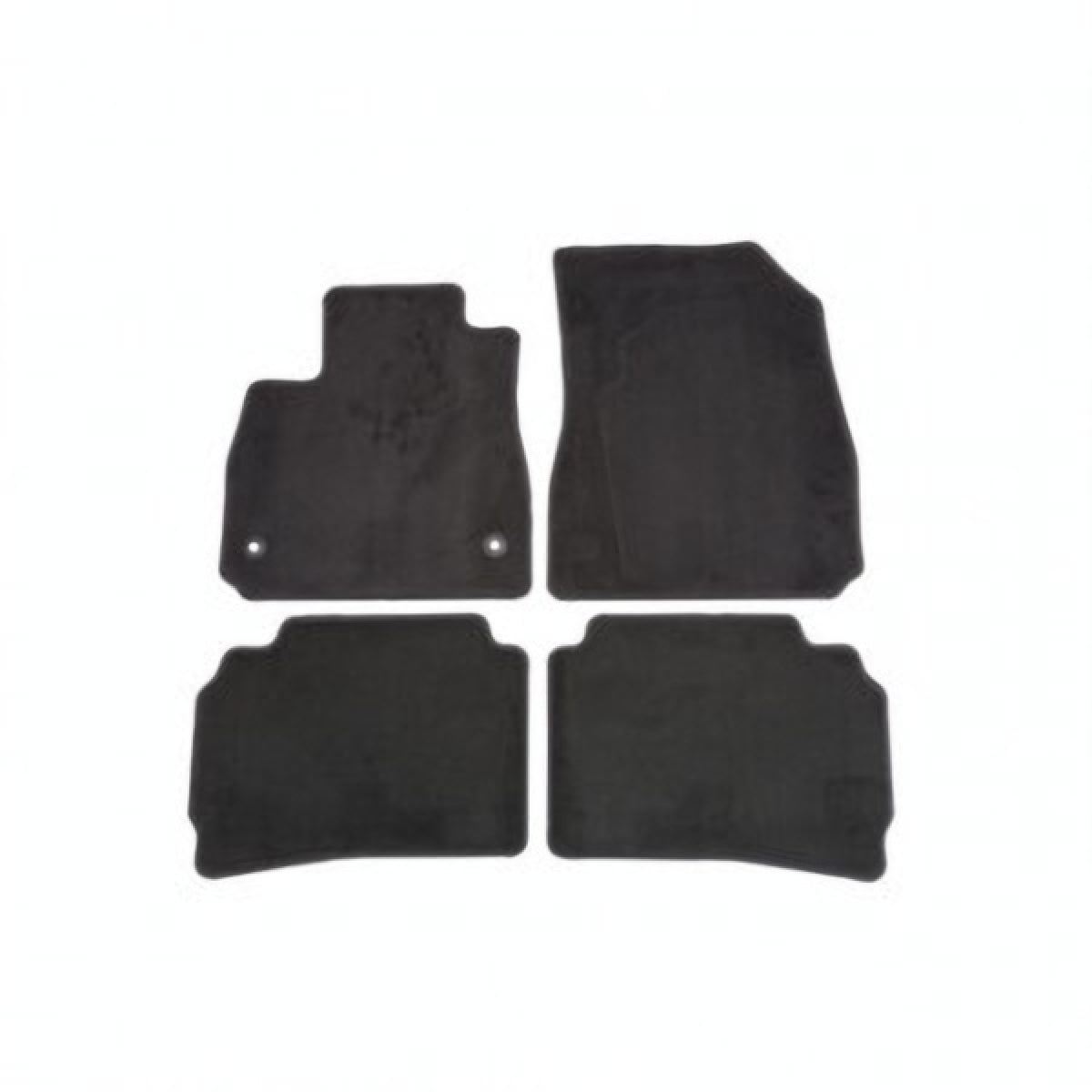 Chevrolet Floor Mats - Front & Rear Carpet, Jet Black for 2016-2024 Malibu 23271400