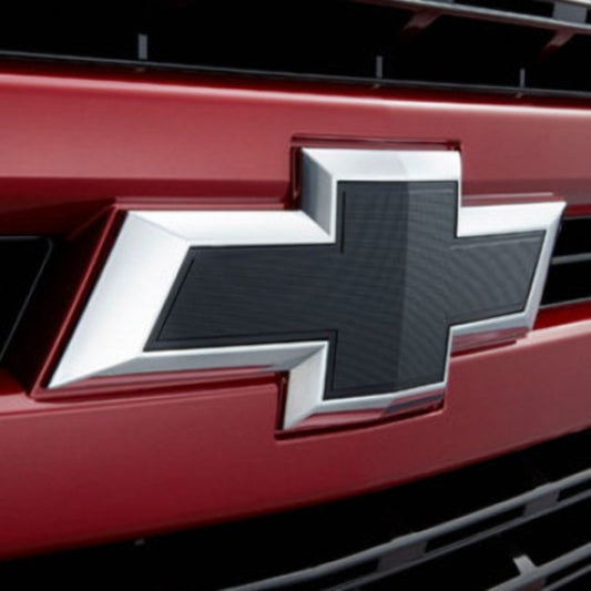 Chevrolet Exterior Emblems - Bowtie, Black OMS STOCKING PART 84133640