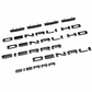 GMC Exterior Emblems - Sierra Denali, Black 86790675