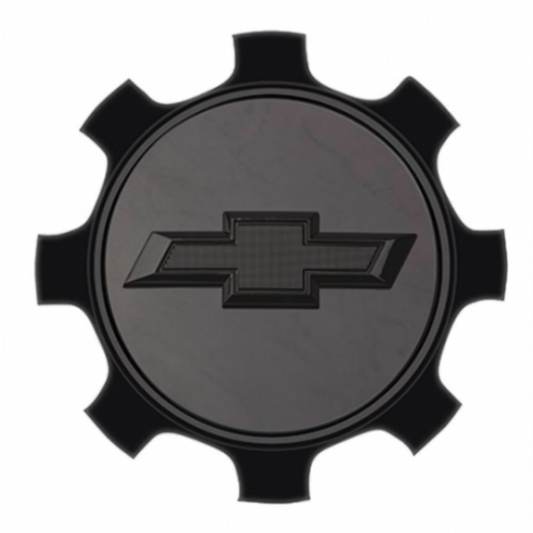 Chevrolet Centre Cap - Black with Black Bowtie Logo 84465267