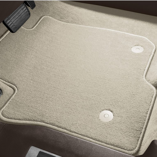 Cadillac 2023 Floor Mats - Front & Rear Carpet, Platinum Models, Whisper Beige 84665249