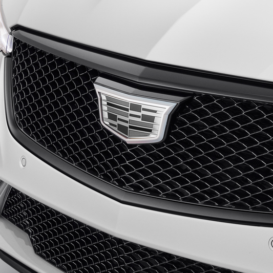 Cadillac Exterior Emblems - Cadillac Crest in Monochrome Finish for 2022-2024 CT4 84767371