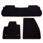 GMC Floor Mats - Front & Rear Carpet, Jet Black for 2022 Acadia 86773678