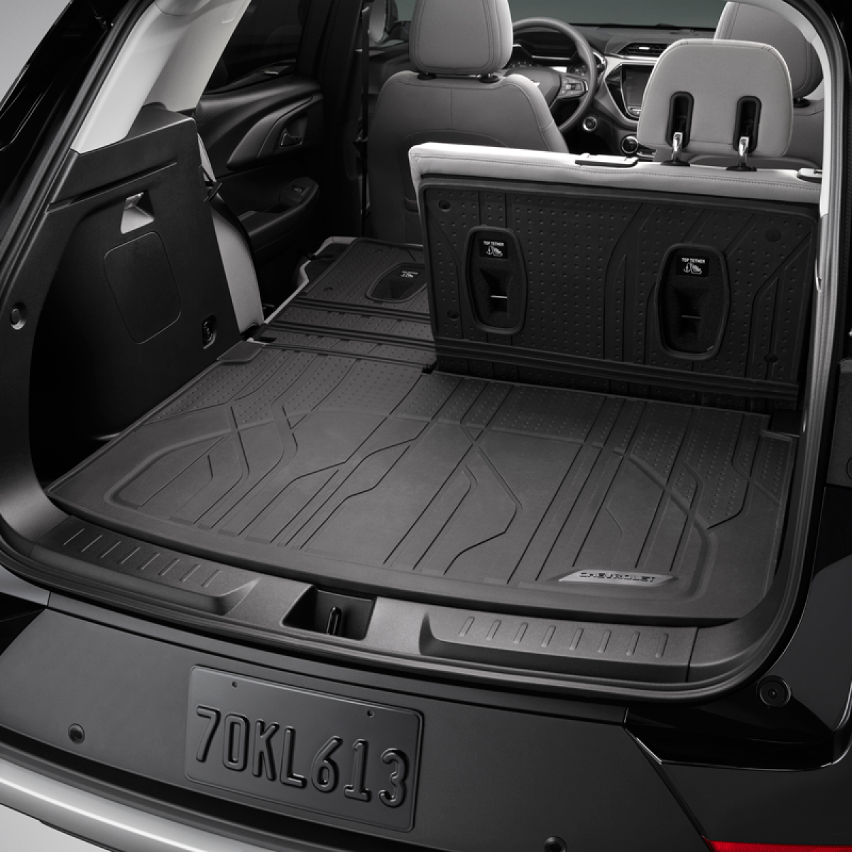 Chevrolet Integrated Cargo Liner - Jet Black 42750492