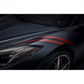 Chevrolet 2023-2024 Corvette Decals - Fender Hash Marks, Edge Red with Carbon Flash Accents 84290344