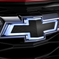 Chevrolet Exterior Emblems - Front Illuminated and Rear Non-Illuminated Bowtie, Black 84701897