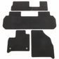 Chevrolet Floor Mats - First, Second & Third Row Carpet, Bench, Jet Black 85136046