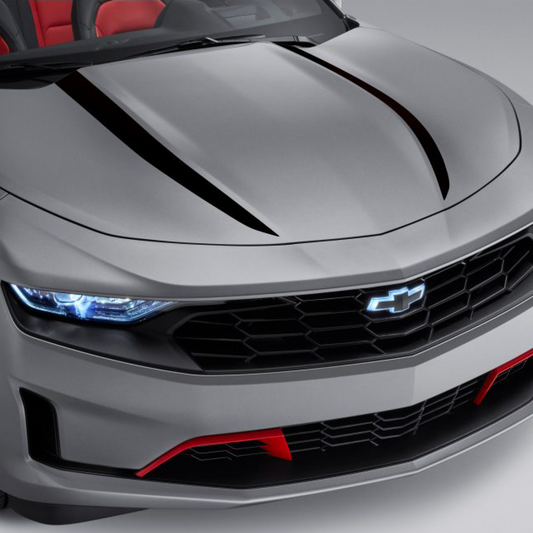 Chevrolet Decals - Spider Stripe, Satin Black for 2019-2023 Camaro 84356656