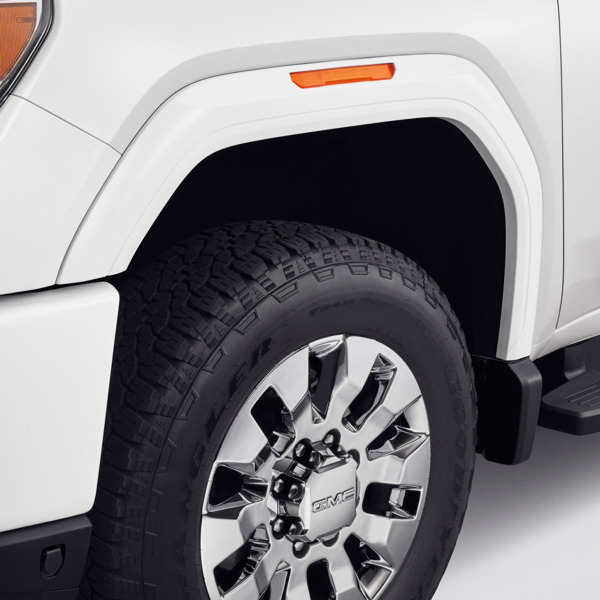 GMC Fender Flares - Front & Rear, Summit White for 2022-2024 Sierra 2500 HD 84848536