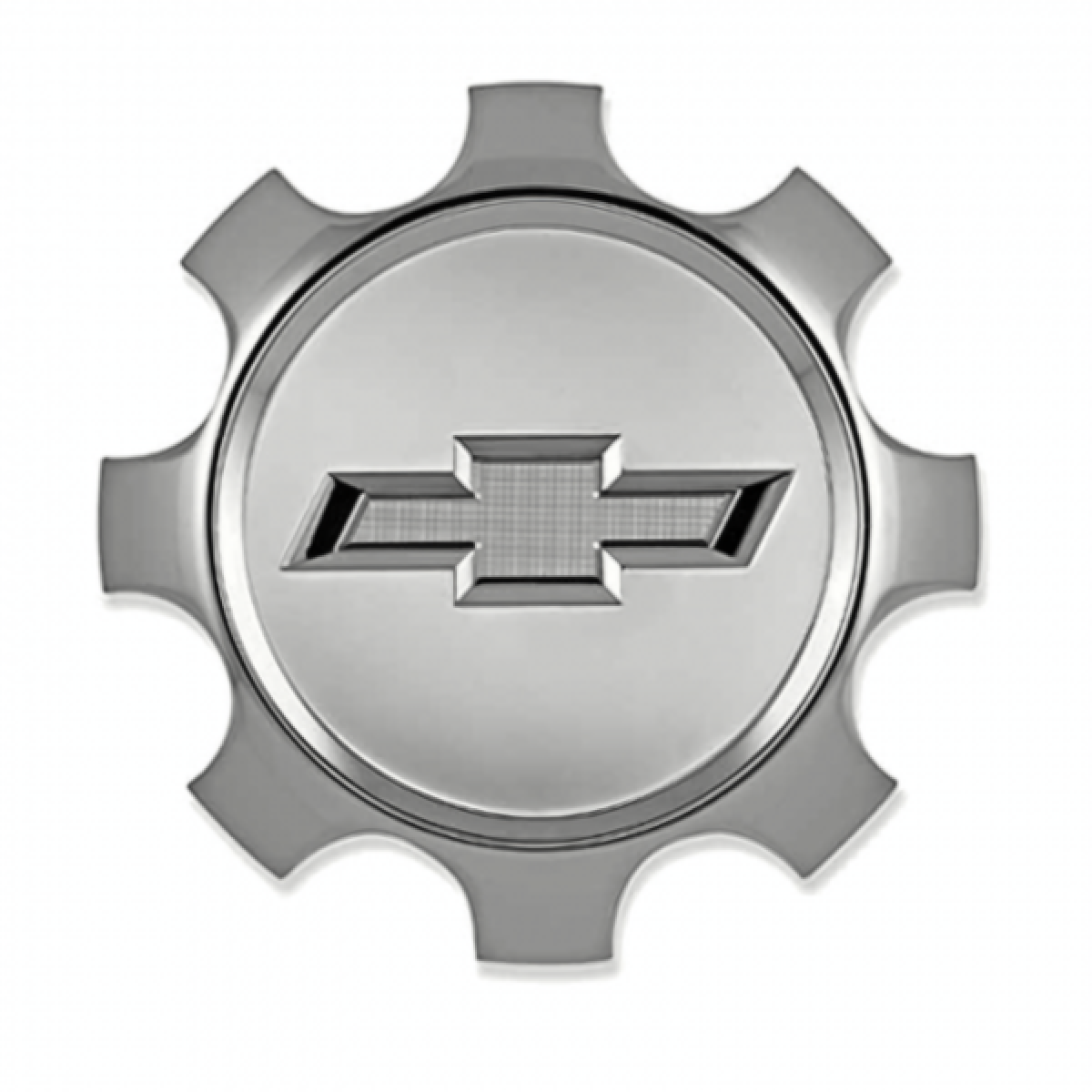 Chevrolet Centre Cap - Chrome with Monochromatic Bowtie Logo 84465269
