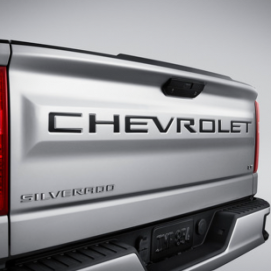 Chevrolet Decals - Tailgate Lettering, Black 84370615