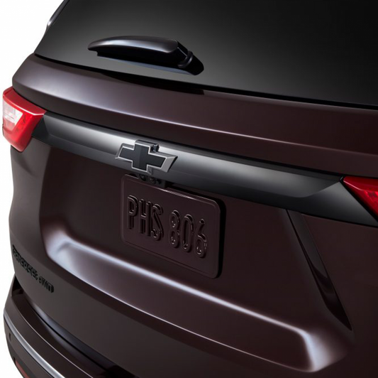 Chevrolet Lift Gate Applique - Black Ice Chrome 84761014