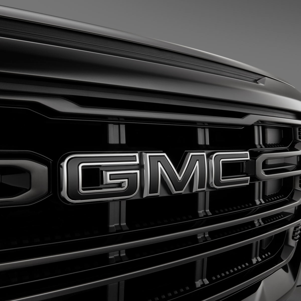 GMC Exterior Emblems - GMC, Black for 2021-2022 Canyon 84907452