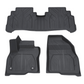 Chevrolet 2022-2023 Bolt EUV Floor Liners - Front & Rear Premium All Weather, Chevrolet Script, Jet Black 42794009