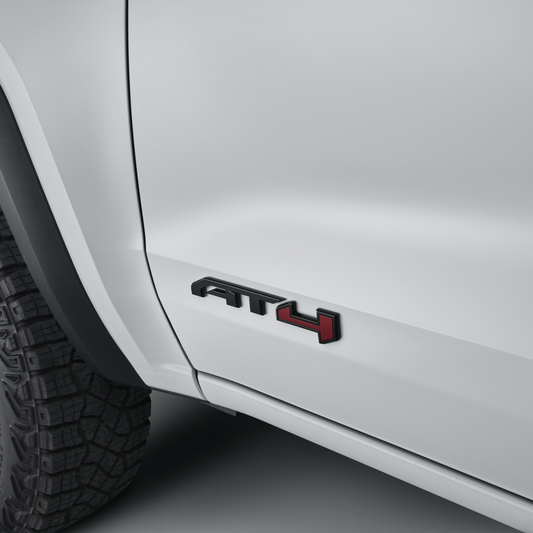 GMC Exterior Emblems - Canyon AT4, Black 85660272