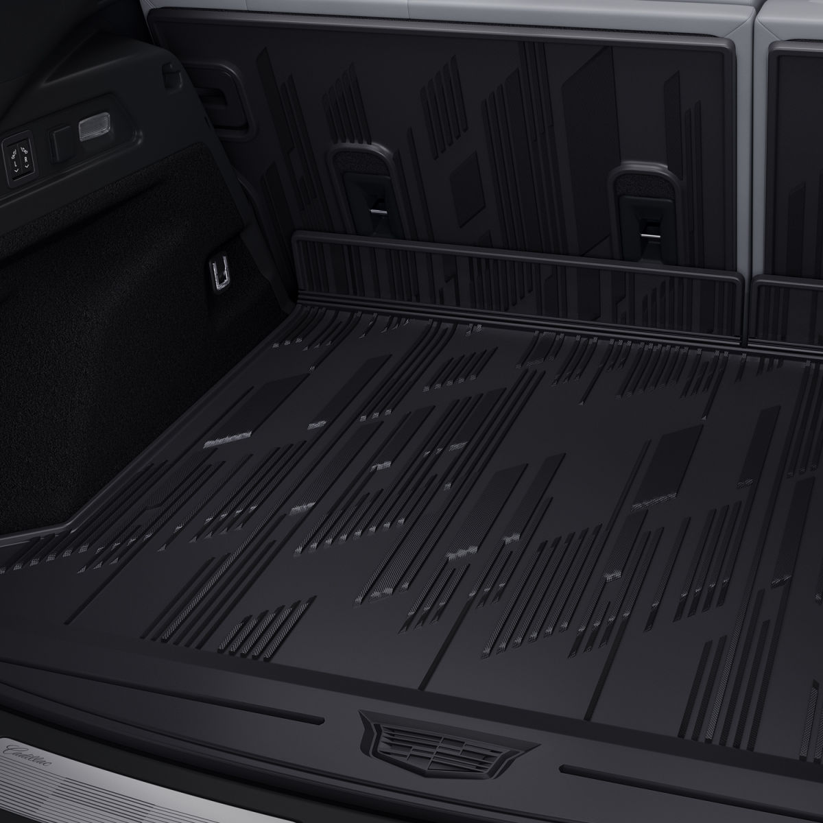 Cadillac Integrated Cargo Liner - Black 85000058