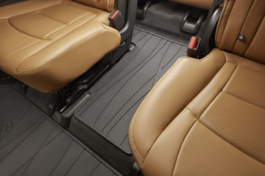 Buick Floor Mats - Third Row Premium All Weather, Captain's, Ebony 84205918