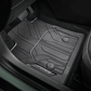 Chevrolet Floor Mats - Front & Rear Premium All Weather, Chevrolet Script, Black 42790737