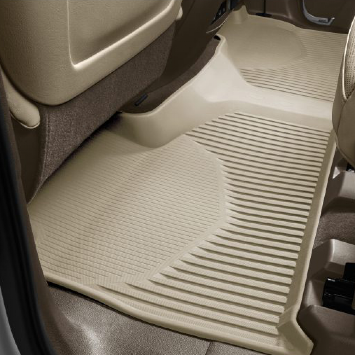 Cadillac 2021-2024 Escalade Floor Liners - Rear Premium All Weather, Whisper Beige 84700144