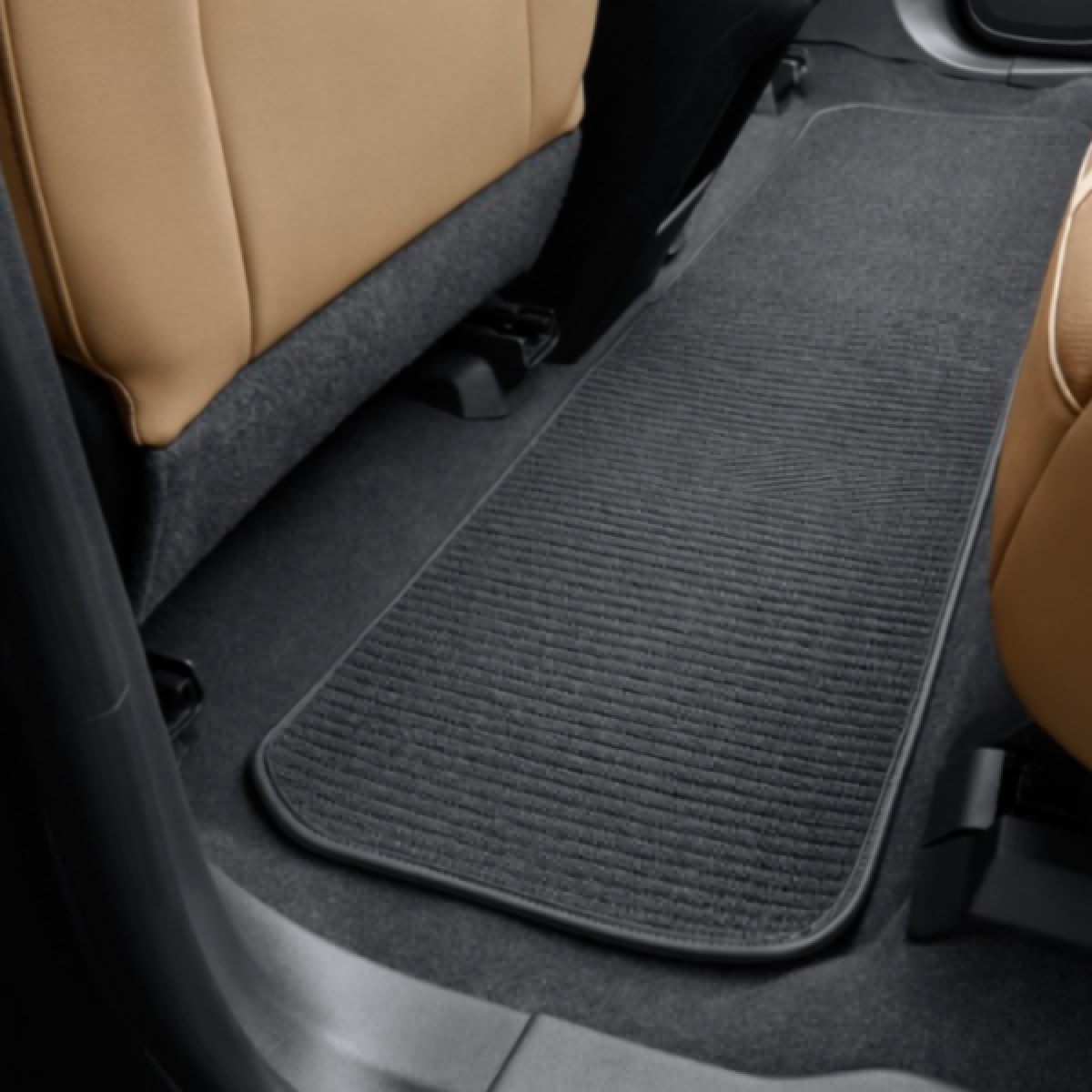 Chevrolet Floor Mats - Second-Row Premium Carpet, Black with Black Binding for 2019-2024 Blazer 84576672