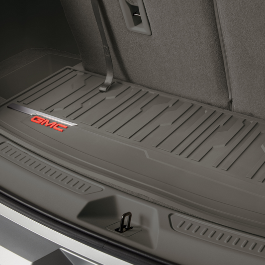 GMC Cargo Mat - Premium All-Weather, GMC Logo, Dark Ash Grey 85131802