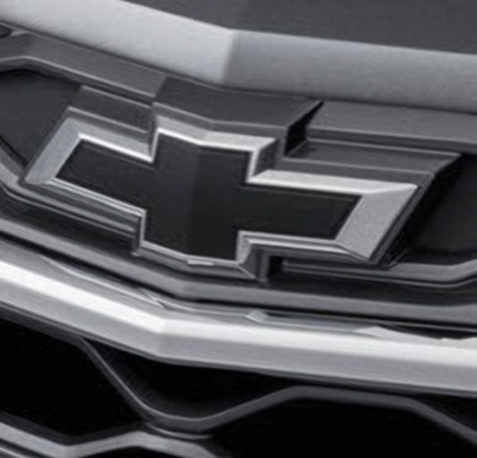 Chevrolet Exterior Emblems - Black Bowtie 23373665