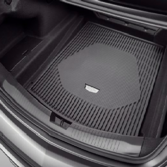 Cadillac Cargo Mat - Premium All-Weather, Cadillac Logo, Jet Black 84194141