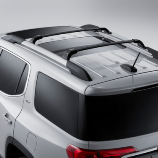 GMC Roof Rack Cross Rail Package - Removable, Black 84456361