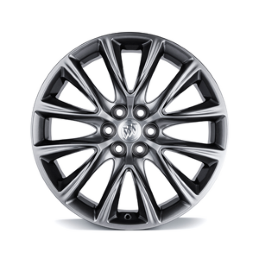 Buick 20 inch Wheel - 6-Split-Spoke, Midnight Silver 84036539
