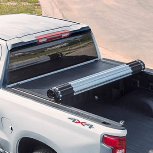 GMC Tonneau Cover - Associated Accessories, Hard Rolling, OMS STOCKING 19416967