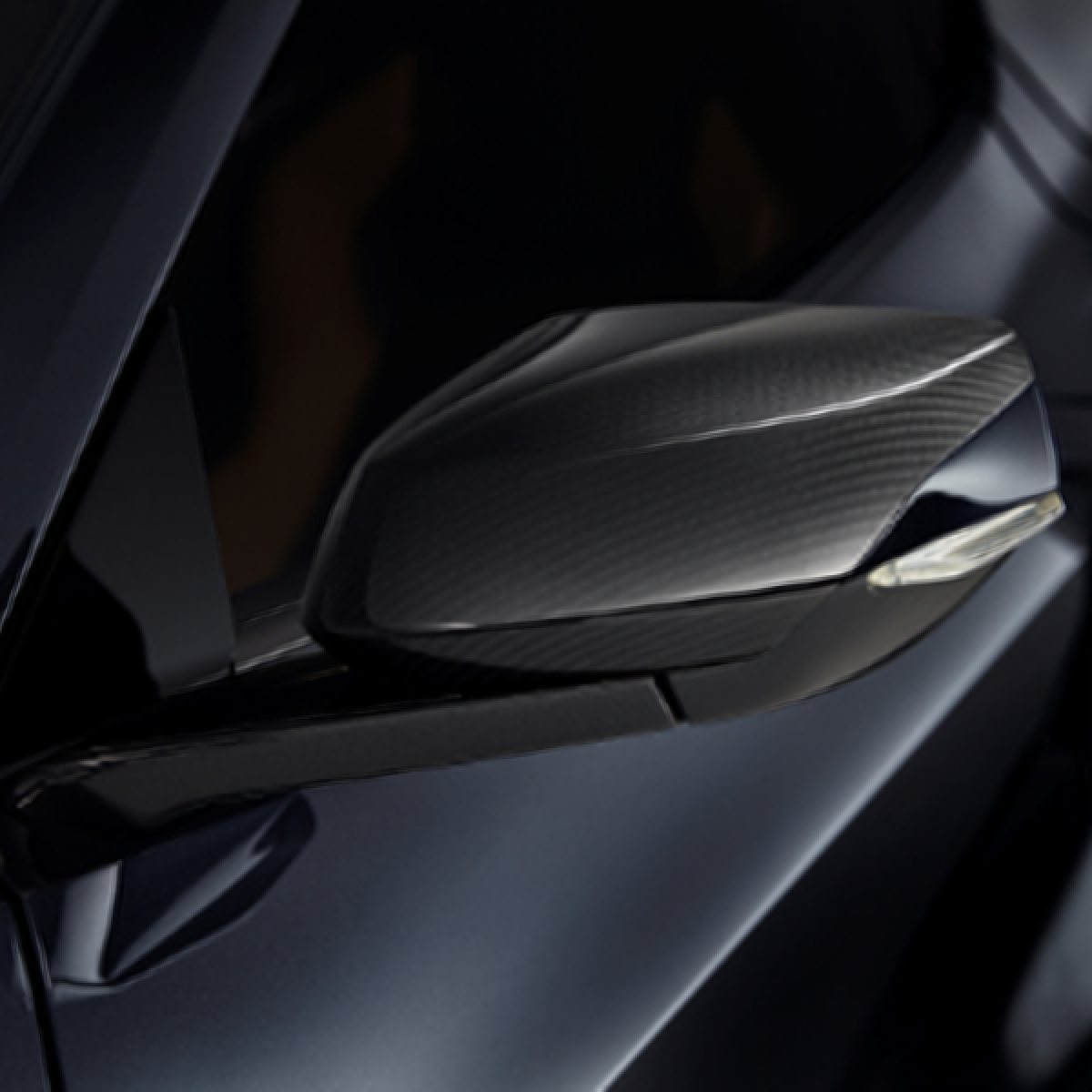 Chevrolet Mirror Caps - Visible Carbon Fiber 84921127
