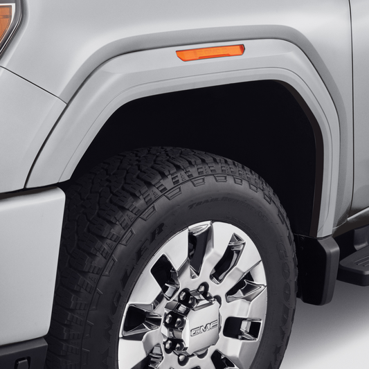 GMC Fender Flares - Front & Rear, Quicksilver for 2022-2024 Sierra 2500 HD 84867949