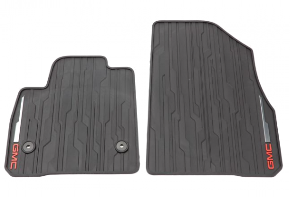 GMC Floor Mats - Front Premium All Weather, GMC Logo, Jet Black for 2017-2023 Acadia 85131778