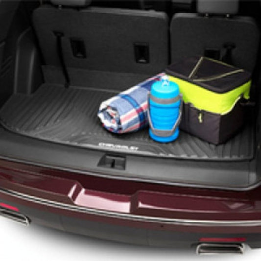 Chevrolet Cargo Mat - Premium All-Weather, Chevrolet Script, Jet Black 84185666