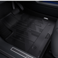 Cadillac Floor Mats - Front & Rear Premium All Weather, Cadillac Logo, Noir 85642517